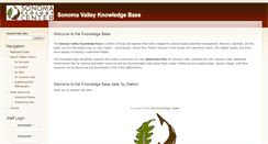 Desktop Screenshot of knowledge.sonomacreek.net